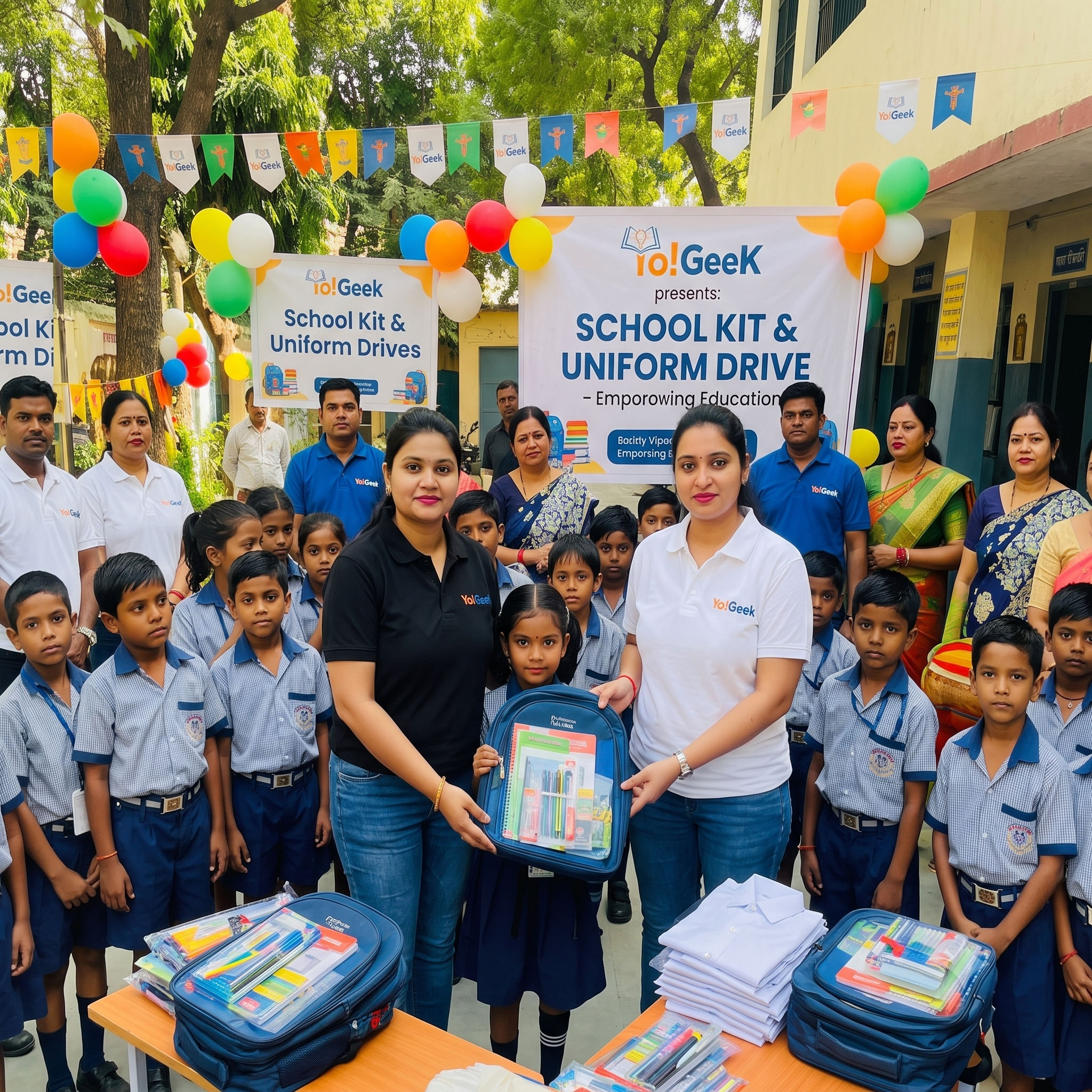 School Kit & Uniform Drives